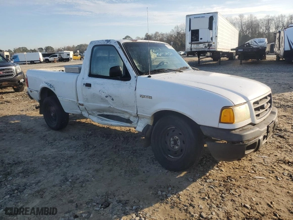 2001 Ford Ranger XL with VIN 1FTYR10D21TA72108, listed as a Copart auction lot 43185085 with 248,021 mi miles and Salvage Title. Bid and sale history available at carsss.com. Image 4.