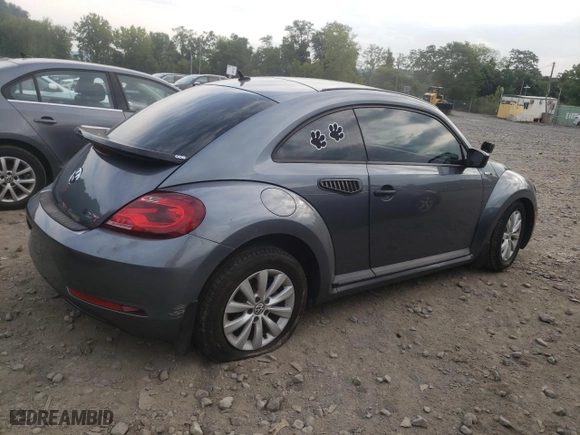 2018 Volkswagen Beetle S with VIN 3VWFD7AT6JM702884, listed as a Copart auction lot 64879833 with NaN miles. Bid and sale history available at carsss.com. Image 3.