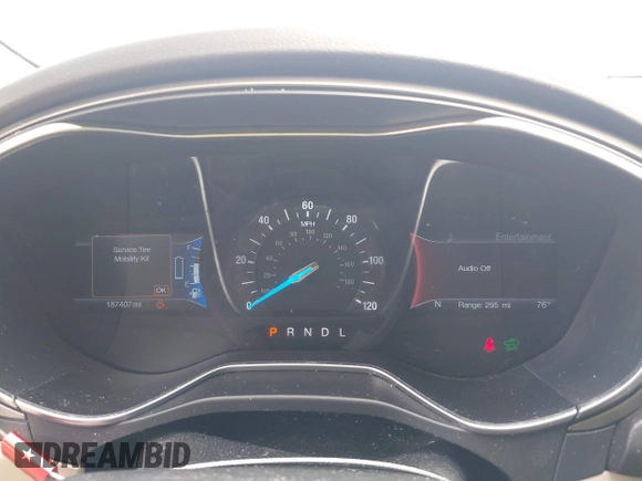 2017 Ford Fusion SE with VIN 3FA6P0PU6HR269331, listed as a IAAI auction lot 42116836 with 187,407 mi miles and . Bid and sale history available at carsss.com. Image 7.