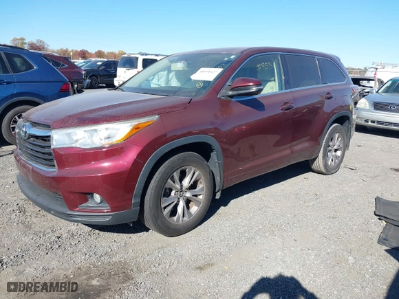 2016 Toyota Highlander LE with VIN 5TDBKRFH1GS321654, listed as a IAAI auction lot 40691627 with 93,496 mi miles. Bid and sale history available at carsss.com. Image 17.