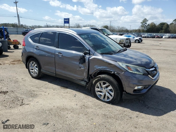 2016 Honda CR-V EX-L with VIN 2HKRM3H75GH540732, listed as a Copart auction lot 47088845 with 91,581 mi miles and Salvage Title. Bid and sale history available at carsss.com. Image 4.