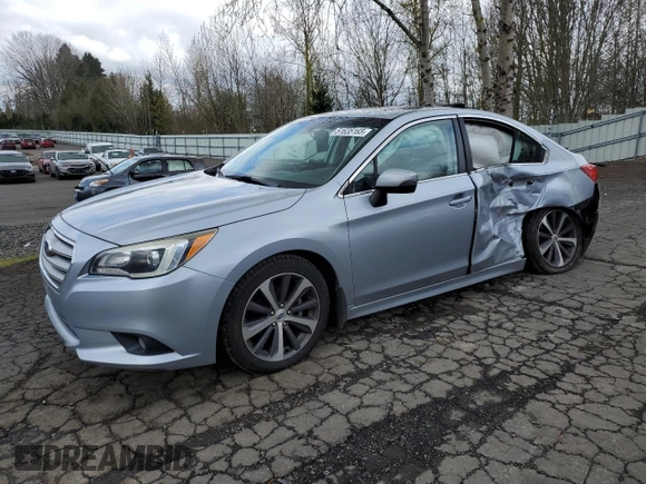 2015 Subaru Legacy Limited z VIN 4S3BNAL69F3014325, wystawiony jako Copart lot #51635165 z przebiegiem 131 612 mil mil oraz Szkoda całkowita • Salvage title. Historia ofert i sprzedaży dostępna na DreamBid. Obrazek 1.