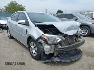 2014 Toyota Corolla L with VIN 5YFBURHE4EP167315, listed as a IAAI auction lot 42314050 with 398,282 mi miles and . Bid and sale history available at DreamBid. Image 1.