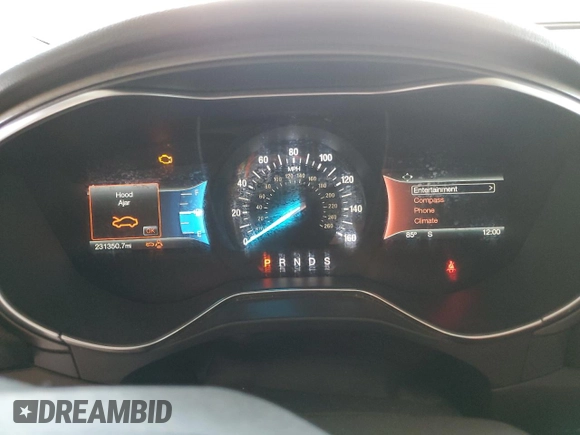 2016 Ford Fusion Titanium with VIN 3FA6P0K94GR217844, listed as a Copart auction lot 62210495 with 231,350 mi miles and Clean title. Bid and sale history available at DreamBid. Image 9.