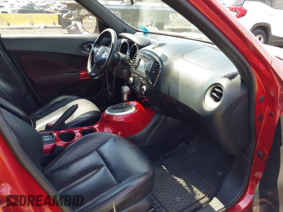 2012 Nissan Juke SL with VIN JN8AF5MV9CT106007, listed as a IAAI auction lot 42239132 with 157,185 mi miles and . Bid and sale history available at DreamBid. Image 5.