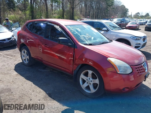 2009 Nissan Rogue S with VIN JN8AS58V59W184703, listed as a IAAI auction lot 39205795 with 118,233 mi miles. Bid and sale history available at carsss.com. Image 6.