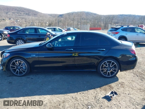 2017 Mercedes-Benz C 43 AMG with VIN 55SWF6EB2HU190238, listed as a IAAI auction lot 41022080 with 64,672 mi miles and . Bid and sale history available at DreamBid. Image 14.