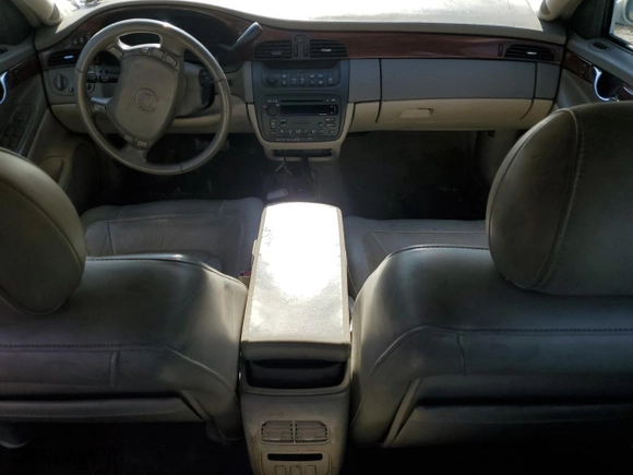 2004 Cadillac DeVille with VIN 1G6KD54Y34U223001, listed as a Copart auction lot 46327365 with 0 mi miles and Salvage Title. Bid and sale history available at carsss.com. Image 8.