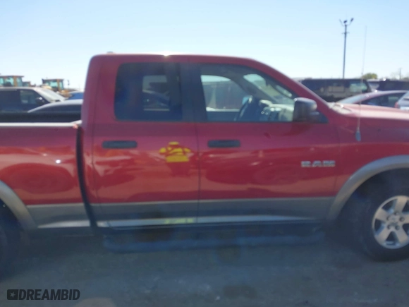 2009 Dodge Ram 1500 SLT with VIN 1D3HB18P39S772361, listed as a IAAI auction lot 41847120 with 167,054 mi miles. Bid and sale history available at carsss.com. Image 13.