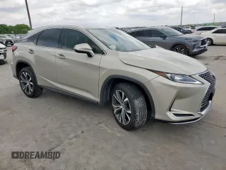 2021 Lexus RX 350 with VIN 2T2HZMAA3MC193923, listed as a Copart auction lot 55042225 with 16,206 mi miles and Salvage Title. Bid and sale history available at DreamBid. Image 4.