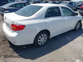 2009 Toyota Corolla with VIN JTDBL40E599087258, listed as a IAAI auction lot 41985357 with 168,115 mi miles. Bid and sale history available at carsss.com. Image 4.