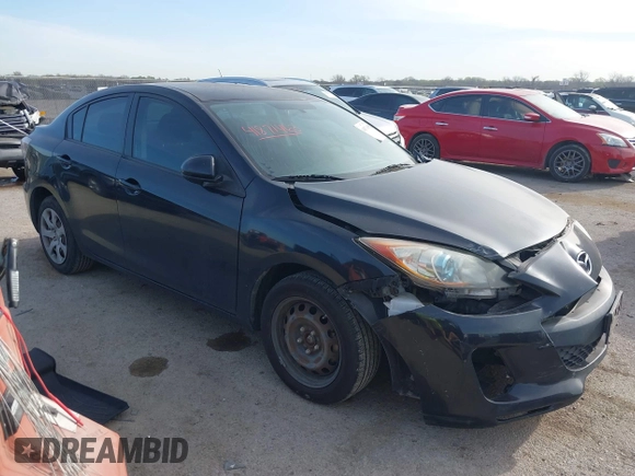 2013 Mazda Mazda3 i Sport with VIN JM1BL1U79D1828304, listed as a IAAI auction lot 41871463 with 95,453 mi miles. Bid and sale history available at carsss.com. Image 1.