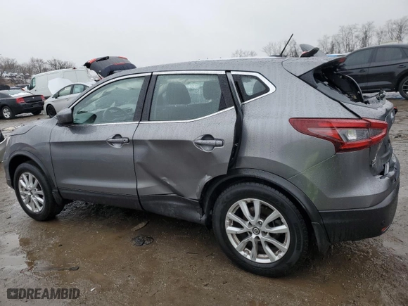 2021 Nissan Rogue Sport S with VIN JN1BJ1AW4MW667268, listed as a Copart auction lot 45104735 with NaN miles and Salvage Title. Bid and sale history available at carsss.com. Image 2.