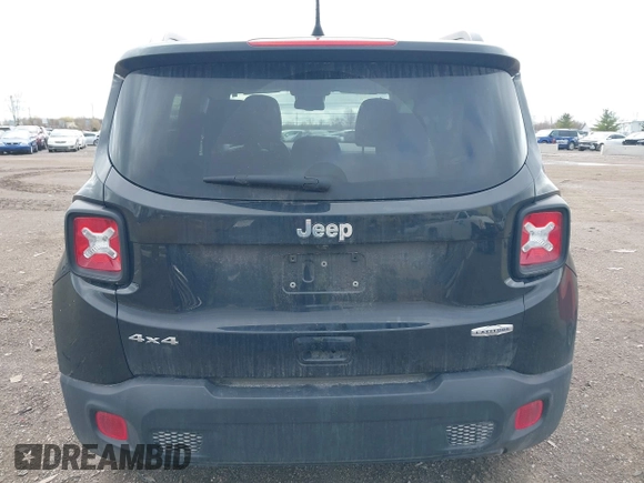 2022 Jeep Renegade Latitude with VIN ZACNJDB15NPN64189, listed as a IAAI auction lot 41909748 with 34,956 mi miles and . Bid and sale history available at DreamBid. Image 16.