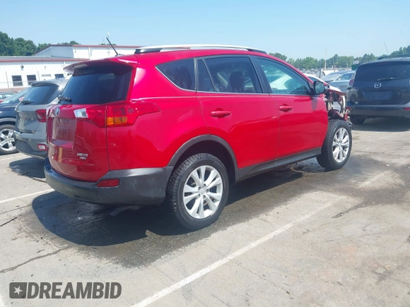 2014 Toyota RAV4 Limited with VIN 2T3DFREV5EW223436, listed as a IAAI auction lot 42551939 with 117,053 mi miles and . Bid and sale history available at DreamBid. Image 4.