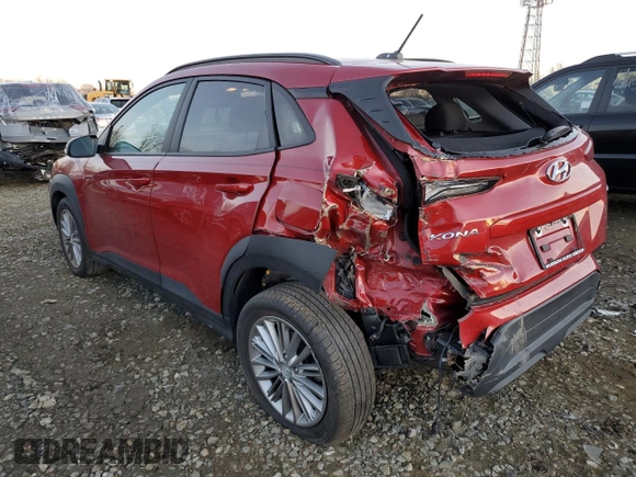 2020 Hyundai Kona SEL with VIN KM8K2CAA6LU541042, listed as a Copart auction lot 72309012 with 18,834 mi miles. Bid and sale history available at carsss.com. Image 2.