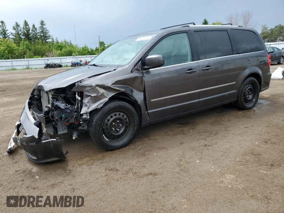 2017 Dodge Grand Caravan Crew Plus with VIN 2C4RDGDG6HR706130, listed as a Copart auction lot 88561755 with 277,383 mi miles and Clean Title. Bid and sale history available at DreamBid. Image 1.