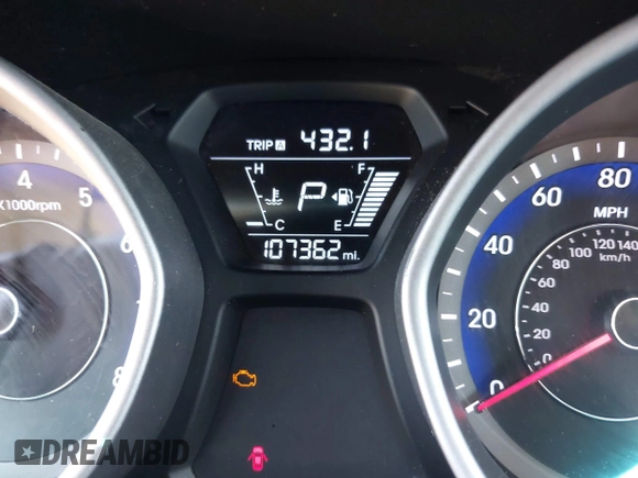 2016 Hyundai Elantra SE with VIN 5NPDH4AE2GH708811, listed as a IAAI auction lot 42773202 with 107,362 mi miles and . Bid and sale history available at DreamBid. Image 15.