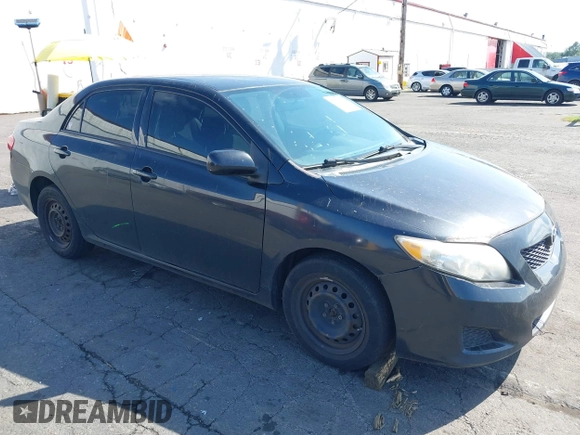 2009 Toyota Corolla with VIN JTDBL40E899046607, listed as a IAAI auction lot 42141452 with 204,769 mi miles. Bid and sale history available at carsss.com. Image 1.