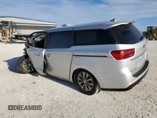 2021 Kia Sedona LX with VIN KNDMB5C16M6674850, listed as a Copart auction lot 46988475 with 0 mi miles and Non Repairable. Bid and sale history available at carsss.com. Image 2.