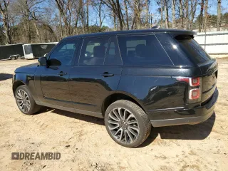 2018 Land Rover Range Rover HSE with VIN SALGS2RKXJA381482, listed as a Copart auction lot 45715265 with 74,578 mi miles and Non repairable. Bid and sale history available at DreamBid. Image 2.