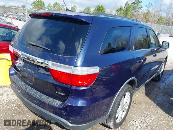 2012 Dodge Durango Crew with VIN 1C4RDHDGXCC260149, listed as a IAAI auction lot 41522874 with 379,591 mi miles and . Bid and sale history available at DreamBid. Image 4.