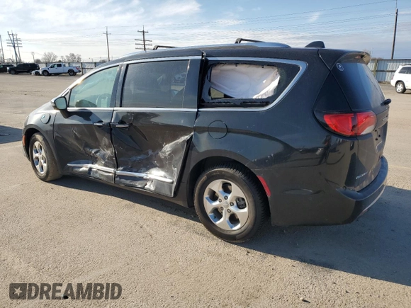 2018 Chrysler Pacifica Hybrid Limited with VIN 2C4RC1N7XJR230386, listed as a Copart auction lot 47252655 with 99,109 mi miles and Salvage title. Bid and sale history available at DreamBid. Image 2.