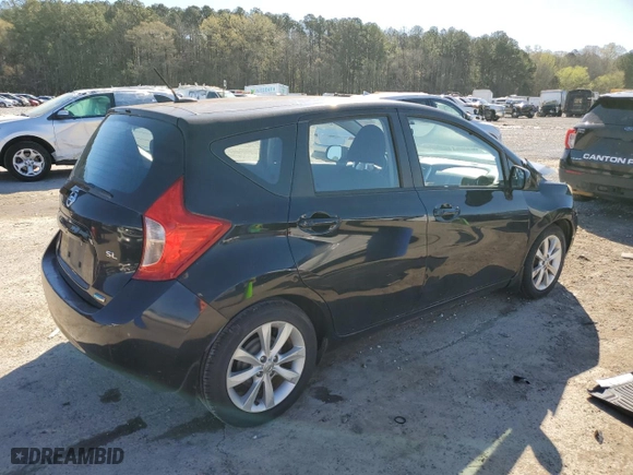 2014 Nissan Versa Note SV with VIN 3N1CE2CP0EL362426, listed as a Copart auction lot 50067155 with 131,394 mi miles and Salvage Title. Bid and sale history available at carsss.com. Image 3.
