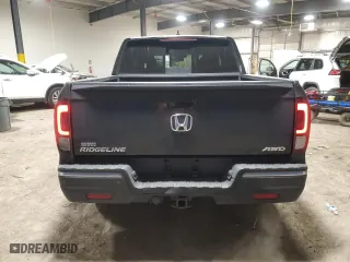 2017 Honda Ridgeline RTL-E with VIN 5FPYK3F77HB039336, listed as a Copart auction lot 45564555 with 115,809 mi miles and Salvage Title. Bid and sale history available at carsss.com. Image 6.