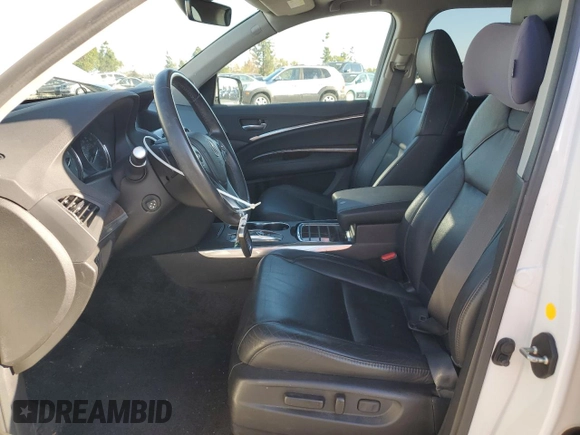 2017 Acura MDX w/Technology Pkg with VIN 5FRYD3H53HB004595, listed as a Copart auction lot 46241585 with 82,898 mi miles and Salvage Title. Bid and sale history available at carsss.com. Image 7.