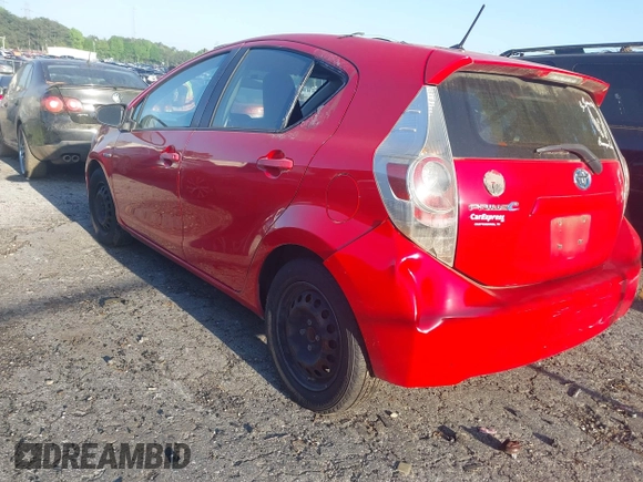2013 Toyota Prius One with VIN JTDKDTB35D1542734, listed as a IAAI auction lot 42034971 with 207,410 mi miles and . Bid and sale history available at DreamBid. Image 3.