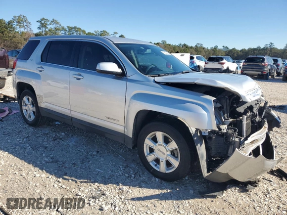 2010 GMC Terrain SLE-1 with VIN 2CTALBEW3A6399827, listed as a Copart auction lot 88027125 with 126,140 mi miles and Salvage Title. Bid and sale history available at DreamBid. Image 4.