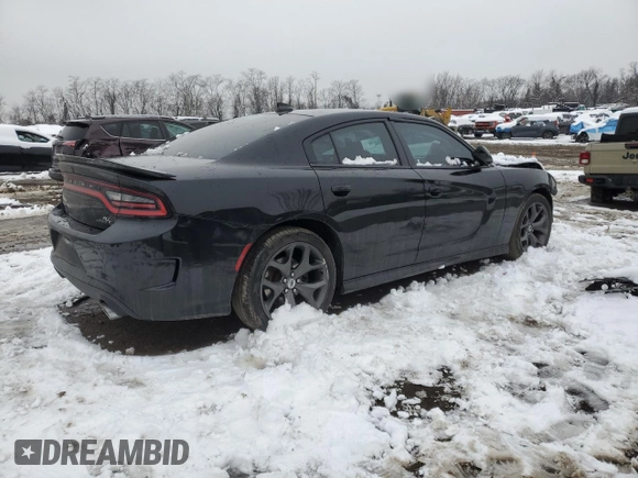 2019 Dodge Charger R/T with VIN 2C3CDXCT6KH643181, listed as a Copart auction lot 44929565 with 109,377 mi miles and Salvage Title. Bid and sale history available at carsss.com. Image 3.
