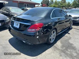 2016 Mercedes-Benz C 300 with VIN 55SWF4JB2GU164487, listed as a Copart auction lot 64317975 with 104,744 mi miles and Clean title. Bid and sale history available at DreamBid. Image 4.