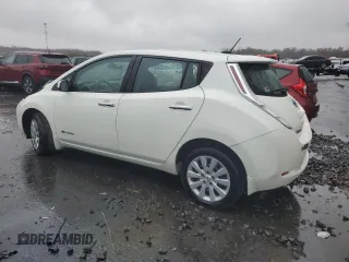 2017 Nissan LEAF SL with VIN 1N4BZ0CP1HC302498, listed as a Copart auction lot 81596034 with 32,514 mi miles and Salvage Title. Bid and sale history available at carsss.com. Image 2.