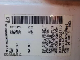 2010 Nissan Altima 3.5 SR with VIN 1N4BL2AP9AN519517, listed as a Copart auction lot 46358995 with 229,047 mi miles and Salvage Title. Bid and sale history available at carsss.com. Image 14.
