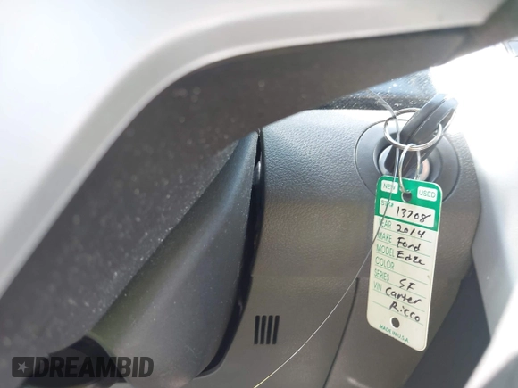 2014 Ford Edge SE with VIN 2FMDK3GC4EBA22615, listed as a IAAI auction lot 42637064 with 155,531 mi miles and . Bid and sale history available at DreamBid. Image 11.