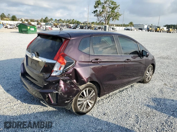 2017 Honda Fit EX with VIN 3HGGK5G7XHM707044, listed as a Copart auction lot 55786455 with 89,562 mi miles and Salvage title. Bid and sale history available at DreamBid. Image 3.