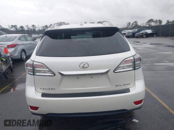 2010 Lexus RX with VIN 2T2BK1BA1AC042713, listed as a IAAI auction lot 41750057 with 193,495 mi miles. Bid and sale history available at carsss.com. Image 16.