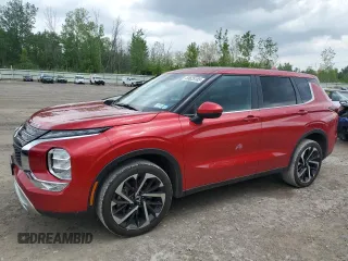 2023 Mitsubishi Outlander SE with VIN JA4J4UA81PZ055979, listed as a Copart auction lot 59625185 with 20,886 mi miles and Salvage title. Bid and sale history available at DreamBid. Image 1.