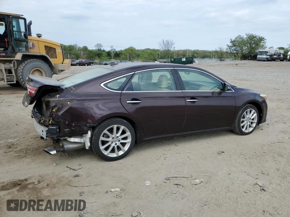2013 Toyota Avalon XLE with VIN 4T1BK1EB2DU055109, listed as a Copart auction lot 54540995 with 106,708 mi miles and Salvage Title. Bid and sale history available at DreamBid. Image 3.