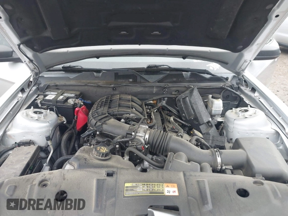 2013 Ford Mustang V6 with VIN 1ZVBP8AM1D5280893, listed as a IAAI auction lot 41951527 with 43,623 mi miles. Bid and sale history available at carsss.com. Image 10.