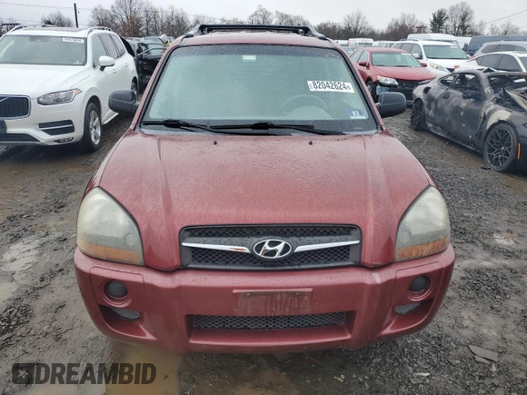 2009 Hyundai Tucson GLS with VIN KM8JM12B19U034804, listed as a Copart auction lot 82042624 with 158,480 mi miles and Clean Title. Bid and sale history available at carsss.com. Image 5.