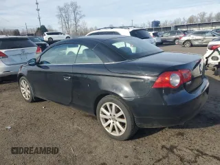 2009 Volkswagen Eos Komfort with VIN WVWBA71F19V021652, listed as a Copart auction lot 88701675 with 171,298 mi miles and Salvage Title. Bid and sale history available at DreamBid. Image 2.