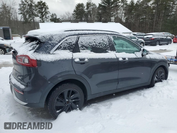 2018 Kia Niro EX with VIN KNDCC3LCXJ5145594, listed as a Copart auction lot 44328865 with 87,669 mi miles and Salvage Title. Bid and sale history available at carsss.com. Image 3.