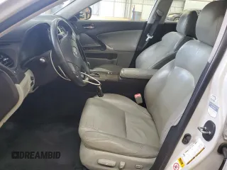 2006 Lexus IS 250 with VIN JTHBK262465011858, listed as a Copart auction lot 55466245 with 195,210 mi miles and Salvage title. Bid and sale history available at DreamBid. Image 7.