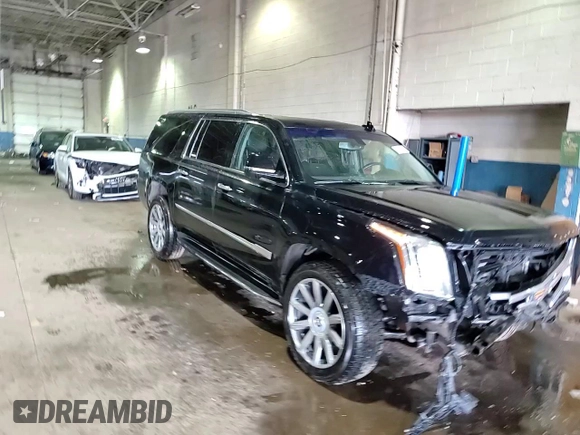 2017 Cadillac Escalade z VIN 1GYS4GKJ4HR161075, wystawiony jako Copart lot #52871115 z przebiegiem 285 011 mil mil oraz Szkoda całkowita • Salvage title. Historia ofert i sprzedaży dostępna na DreamBid. Obrazek 14.