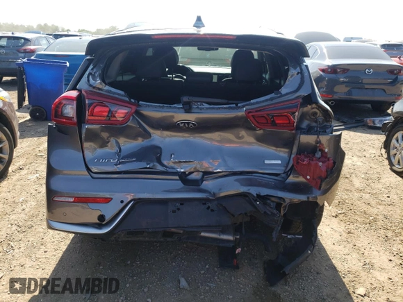 2018 Kia Niro Touring with VIN KNDCE3LC0J5131360, listed as a Copart auction lot 55943364 with 115,278 mi miles and Salvage Title. Bid and sale history available at carsss.com. Image 6.