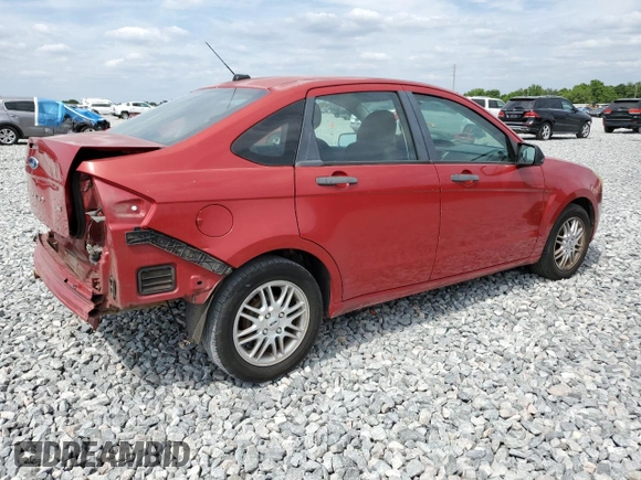 2009 Ford Focus SE with VIN 1FAHP35N79W134251, listed as a Copart auction lot 54049105 with 195,234 mi miles and Salvage Title. Bid and sale history available at carsss.com. Image 3.