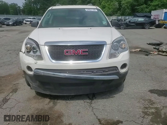 2010 GMC Acadia SL with VIN 1GKLRKED2AJ163582, listed as a Copart auction lot 54857135 with 72,161 mi miles and Salvage title. Bid and sale history available at DreamBid. Image 14.
